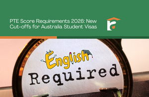 PTE score Australia 2026, PTE score requirement Nepal, PTE for Australia student visa, PTE score for Australia Level 3, PTE vs IELTS Australia, PTE classes Nepal, PTE preparation Right and Associates